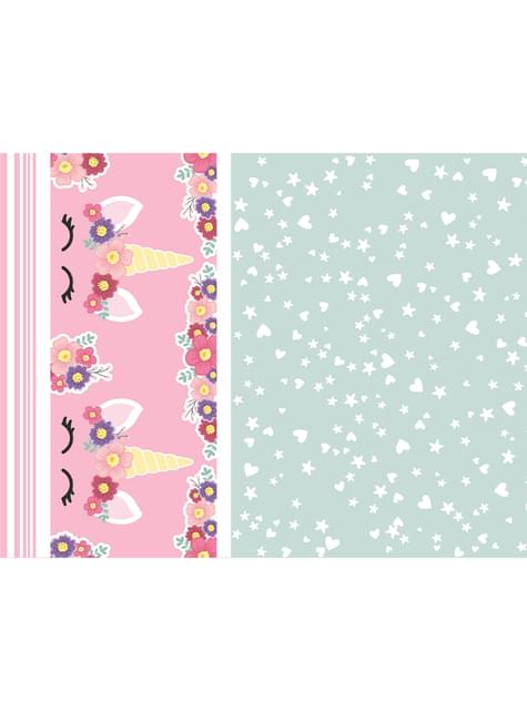 1 mantel de unicornio - Unicorn Flowers - Funiglobal | Funidelia
