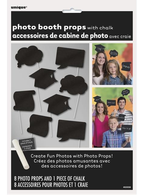 10 accesorios photocall para graduación - Unique | Funidelia