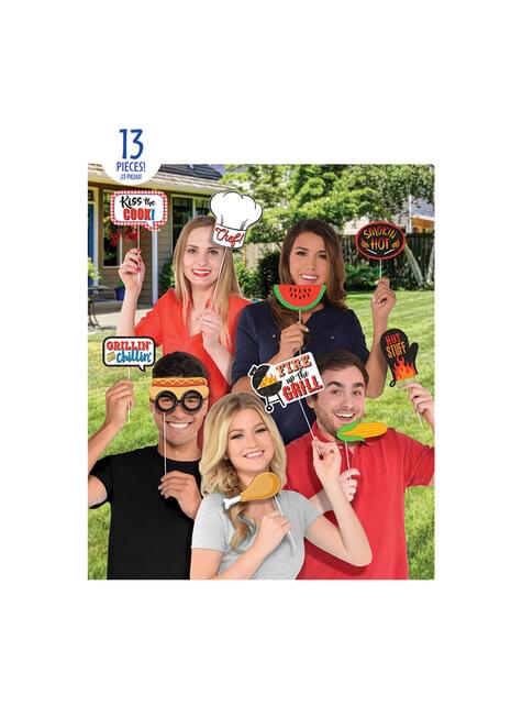 13 accesorios photocall de barbacoa - AMSCAN | Funidelia