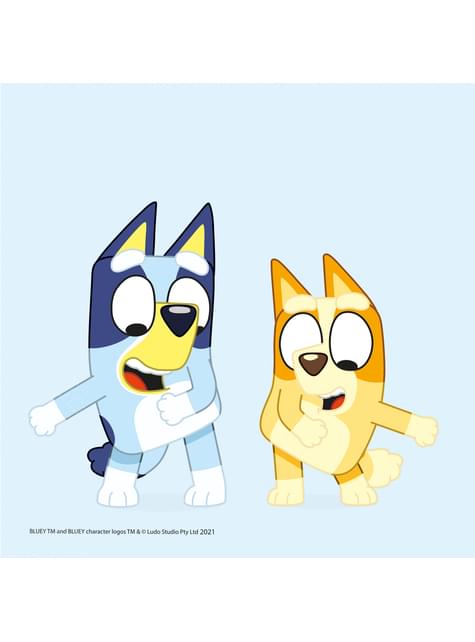 16 servilletas de Bluey (33x33 cm)