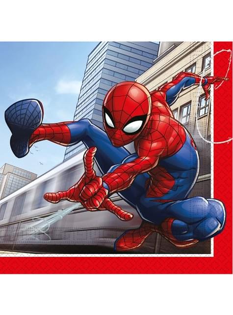 20 servilletas de Spiderman (33x33 cm) - Marvel - Procos | Funidelia