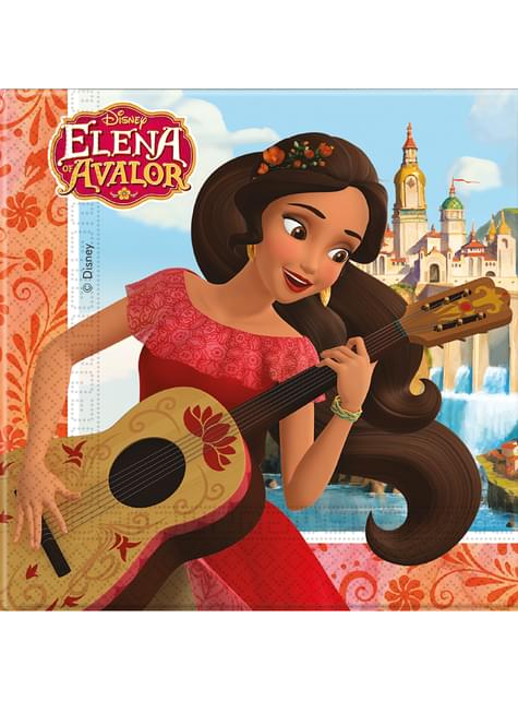 20 servilletas Elena de Avalor (33x33 cm) - Procos | Funidelia