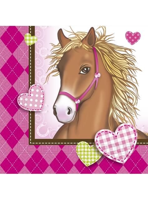 20 servilletas Horses (33x33 cm) - Procos | Funidelia