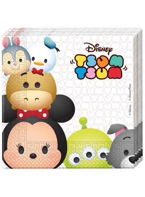 20 servilletas personajes Disney (33x33 cm) - Procos | Funidelia