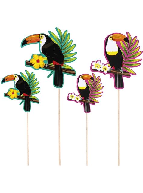 4 agitadores - Toucan Party - Boland | Funidelia