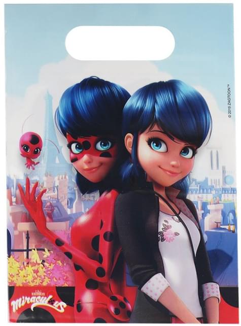 6 bolsas de chucherías de Ladybug - Miraculous Ladybug - Procos | Funidelia