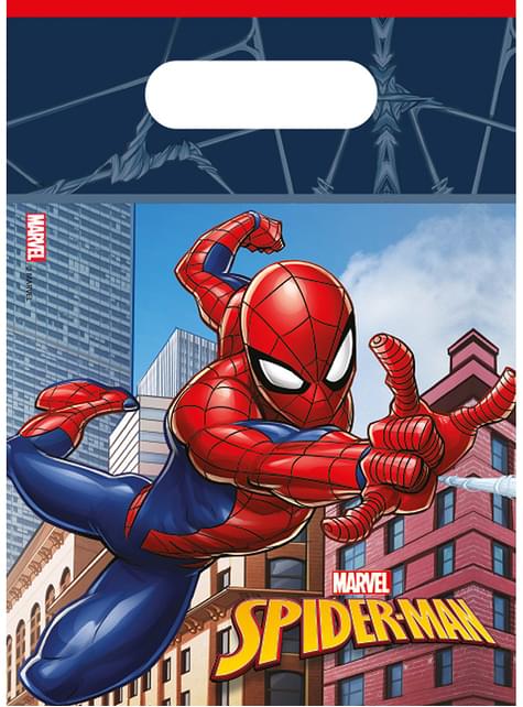 6 bolsas de chucherías de Spiderman - Marvel - Procos | Funidelia