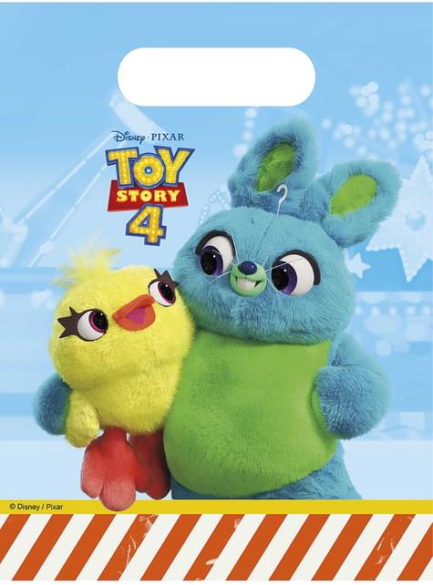 6 bolsas para chucherías Toy Story 4 - Procos | Funidelia