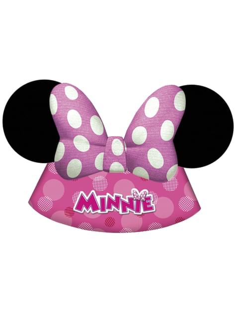 6 gorritos de cumpleaños Minnie Mouse Junior - Procos | Funidelia