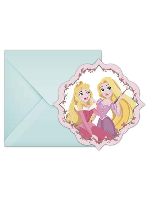6 invitaciones Princesas Disney - Procos | Funidelia