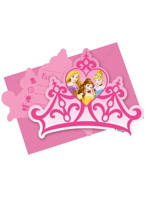 6 invitaciones Princess Dreaming - Procos | Funidelia