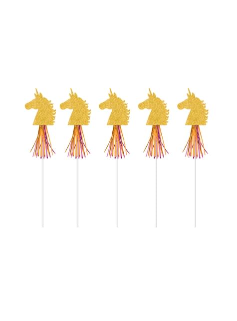 6 varitas de unicornio - Pretty Unicorn - AMSCAN | Funidelia