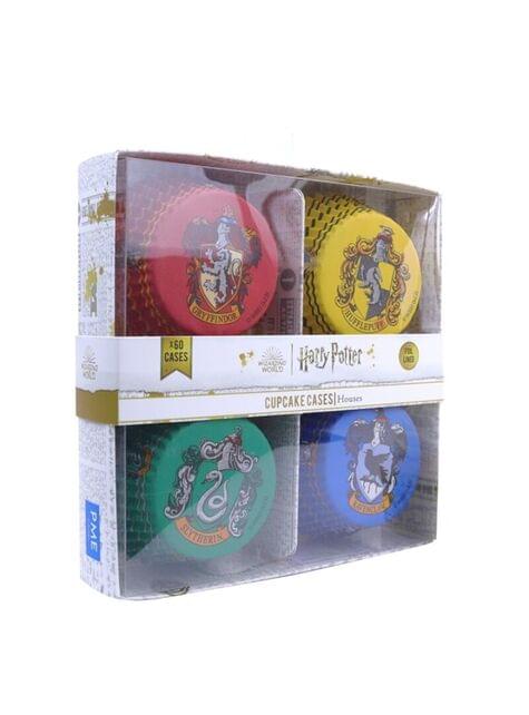 60 cápsulas de cupcakes de las cuatro casas de Harry Potter - PME CAKE | Funidelia