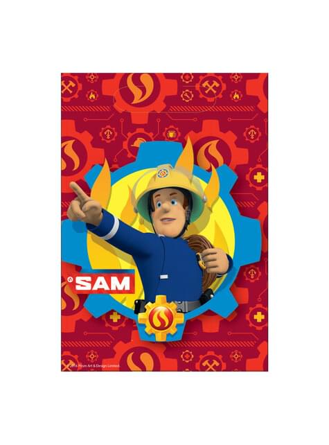 8 bolsas de chucherías de Sam El Bombero - AMSCAN | Funidelia