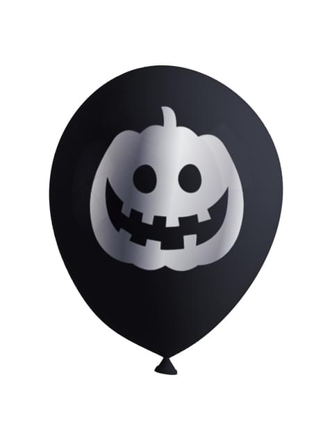 8 globos de Halloween calabaza - Happy Halloween - Funiglobal | Funidelia