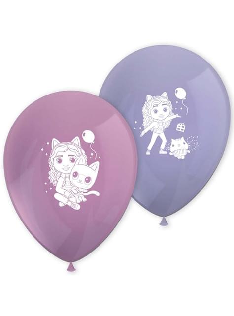 8 globos de La casa de muñecas de Gabby - Procos | Funidelia