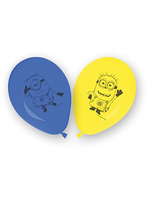 8 globos de Minions (27 cm) - Lovely Minions - Procos | Funidelia