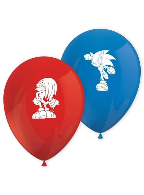 8 globos de Sonic