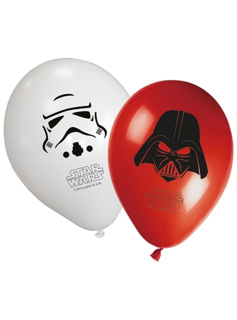 8 globos Star Wars (30 cm) - Final Battle - Procos | Funidelia