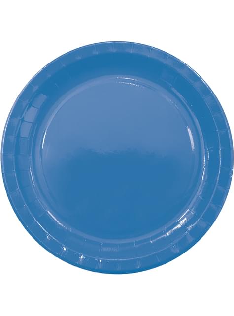 8 platos azules (23cm) - Línea Colores Básicos - Procos | Funidelia
