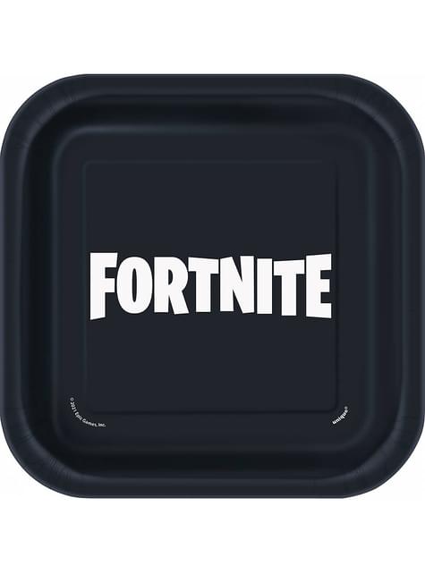 8 platos de Fortnite (18 cm)
