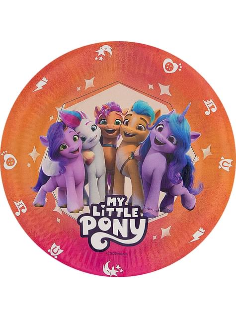 8 platos de My Little Pony (23cm) - Funiglobal | Funidelia