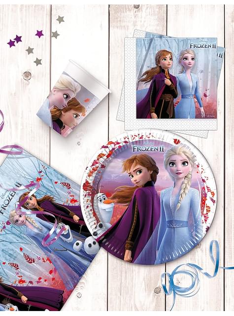 8 platos Frozen 2 (23cm) - Procos | Funidelia