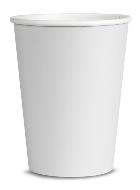8 vasos color blanco - Colores lisos - Funiglobal | Funidelia