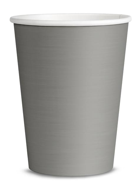 8 vasos color plateado - Colores lisos - Funiglobal | Funidelia