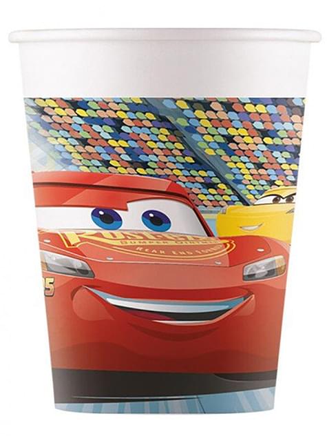 8 vasos de Cars - Procos | Funidelia
