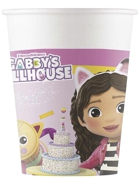 8 vasos de La casa de muñecas de Gabby - Procos | Funidelia