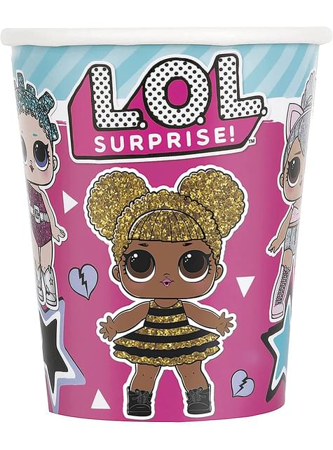 8 vasos de LOL Surprise - Unique | Funidelia