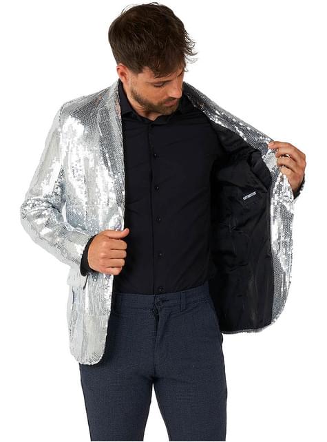 Americana de lentejuelas plateada - Suitmeister - Opposuits | Funidelia