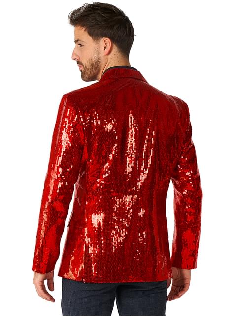 Americana de lentejuelas rojas - Suitmeister - Opposuits | Funidelia