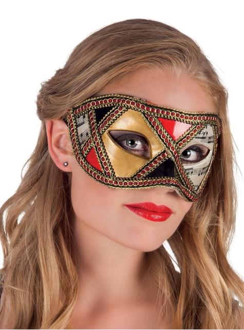 Antifaz de carnaval veneciano elegante para mujer - Boland | Funidelia
