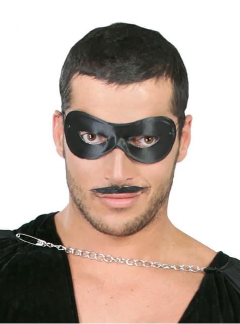 Antifaz Pierrot negro - Guirca | Funidelia