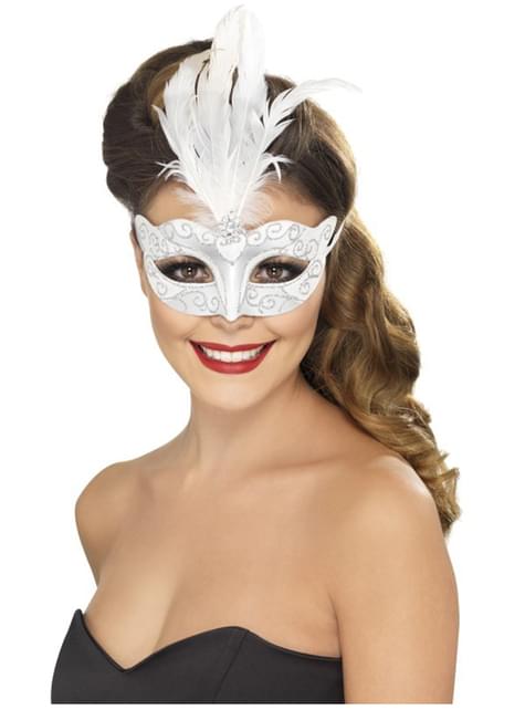Antifaz veneciano con brillantina - Smiffys | Funidelia