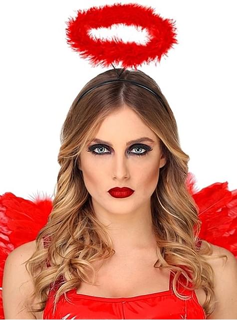 Aureola de ángel rojo - Widmann | Funidelia