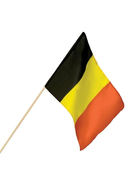 Bandera de Bélgica de mano - Boland | Funidelia