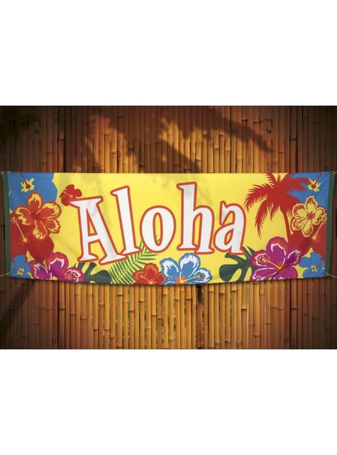Bandera hawaiana aloha - Hibiscus