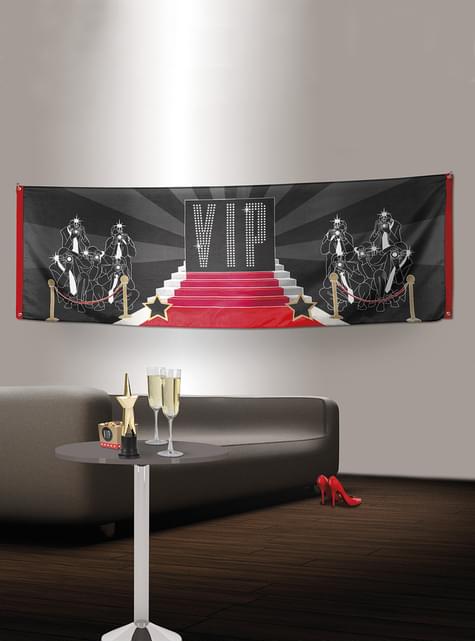 Bandera para fiesta VIP - Elegant Collection - Boland | Funidelia