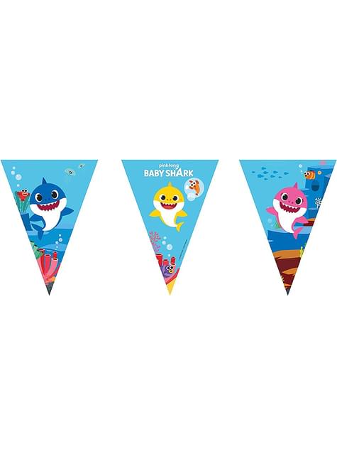 Banderines de Baby Shark - Procos | Funidelia