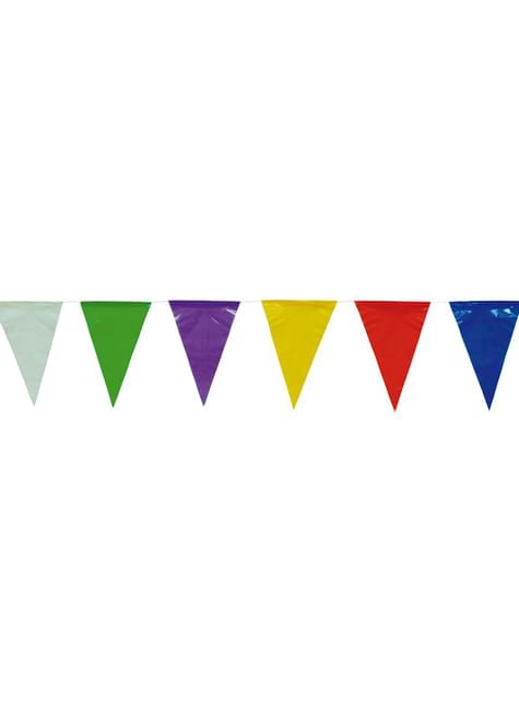 Banderines de colores 50 metros - Guirca | Funidelia
