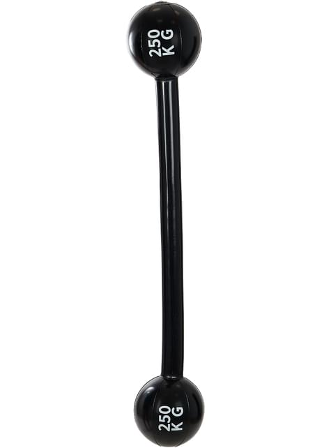 Barra de pesas hinchable - Funiglobal | Funidelia