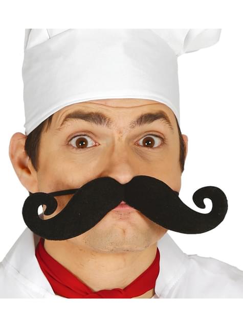 Bigote de cocinero elástico