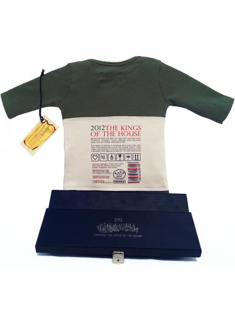 Body Gran Reserva para bebé - The Kings of the House | Funidelia
