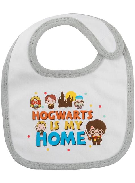 Body y babero Harry Potter “Hogwarts“ para bebé - Cinereplicas | Funidelia