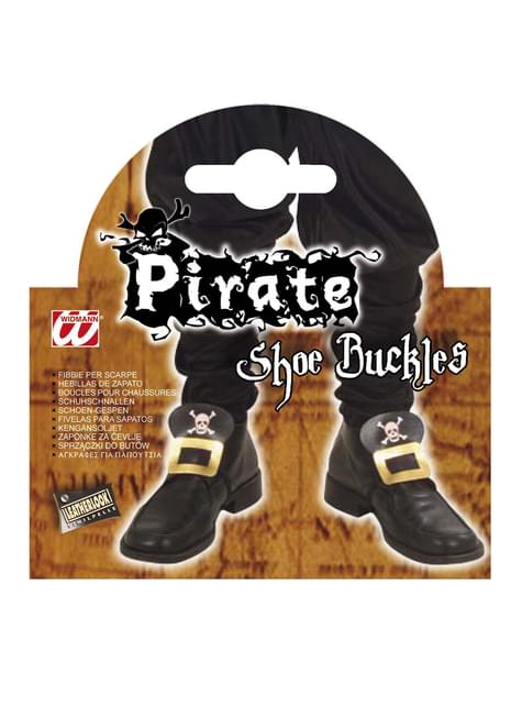Broches zapatos pirata - Widmann | Funidelia