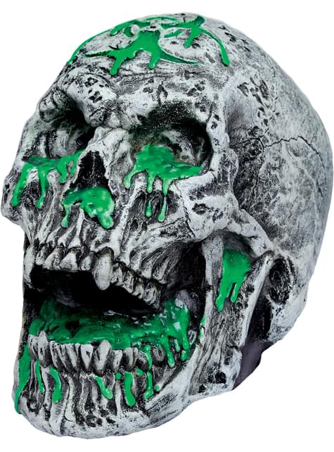 Calavera decorativa radiactiva - Ghoulish | Funidelia