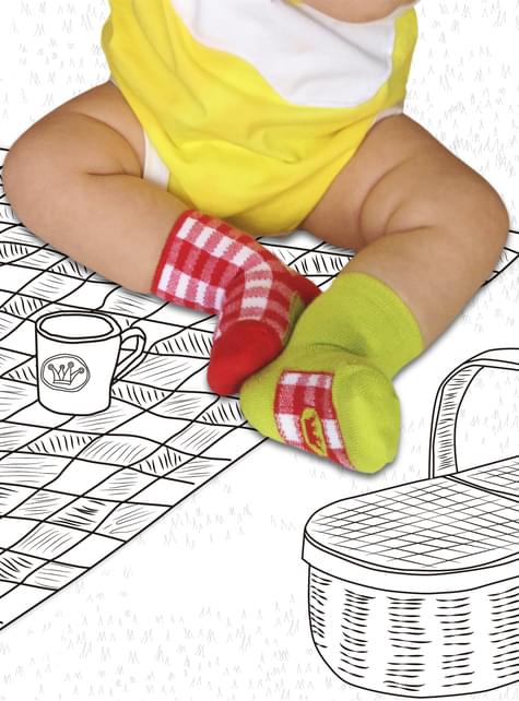 Calcetines de picnic para bebé - The Kings of the House | Funidelia